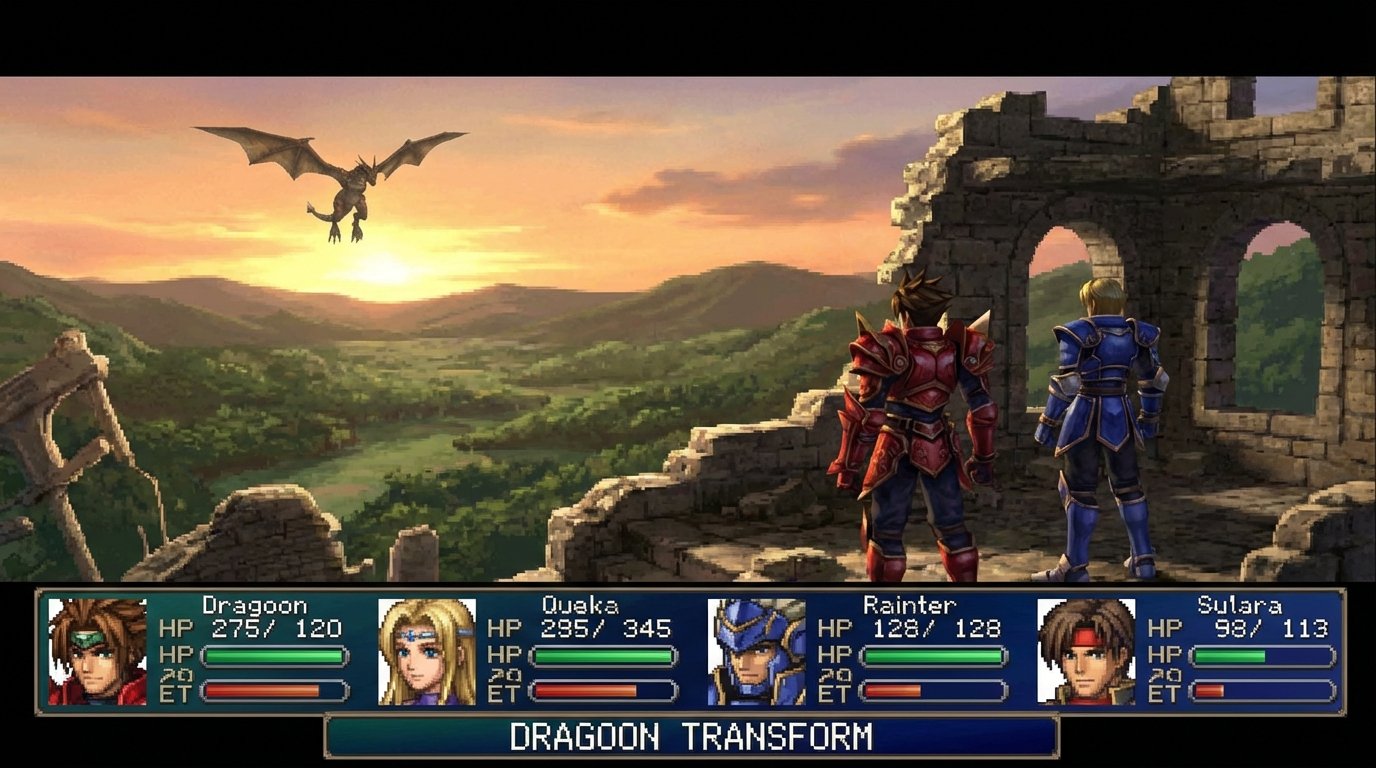 Legend of Dragoon game screenshot