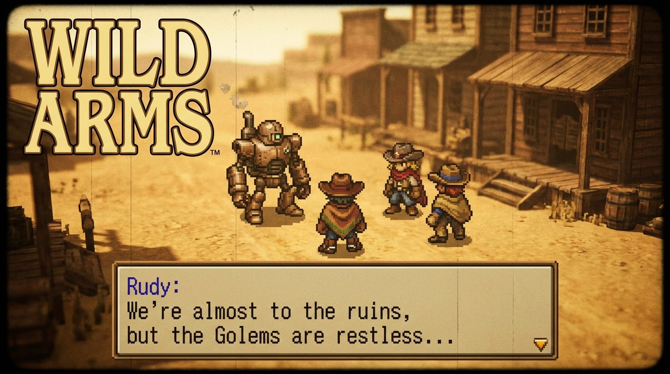 Wild Arms game screenshot