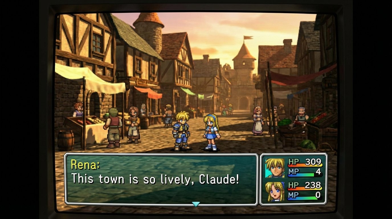 Star Ocean: The Second Story game screenshot