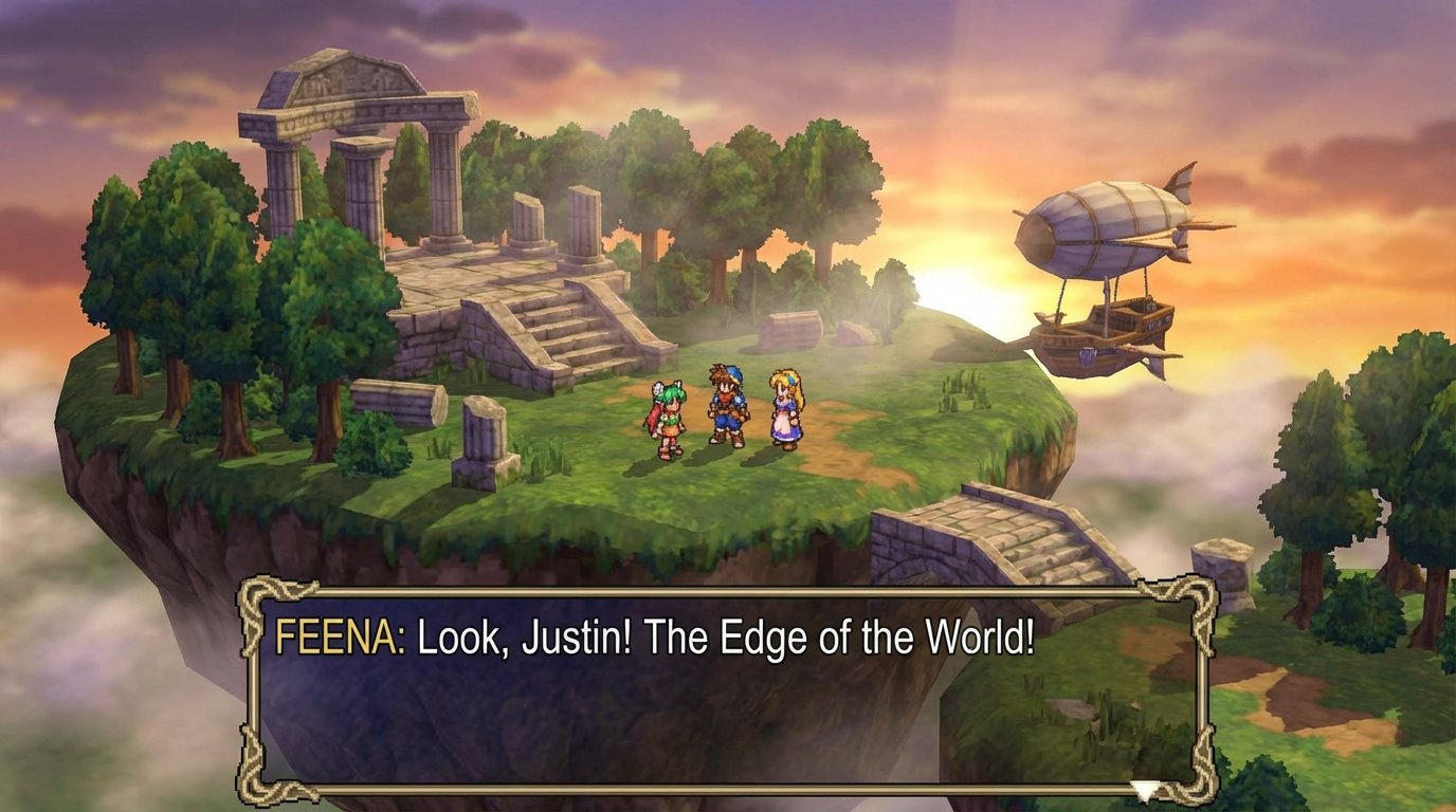 Grandia game screenshot