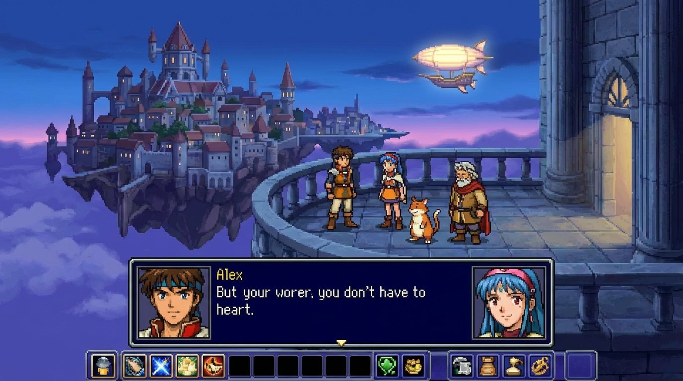 Lunar: Silver Star Story Complete game screenshot