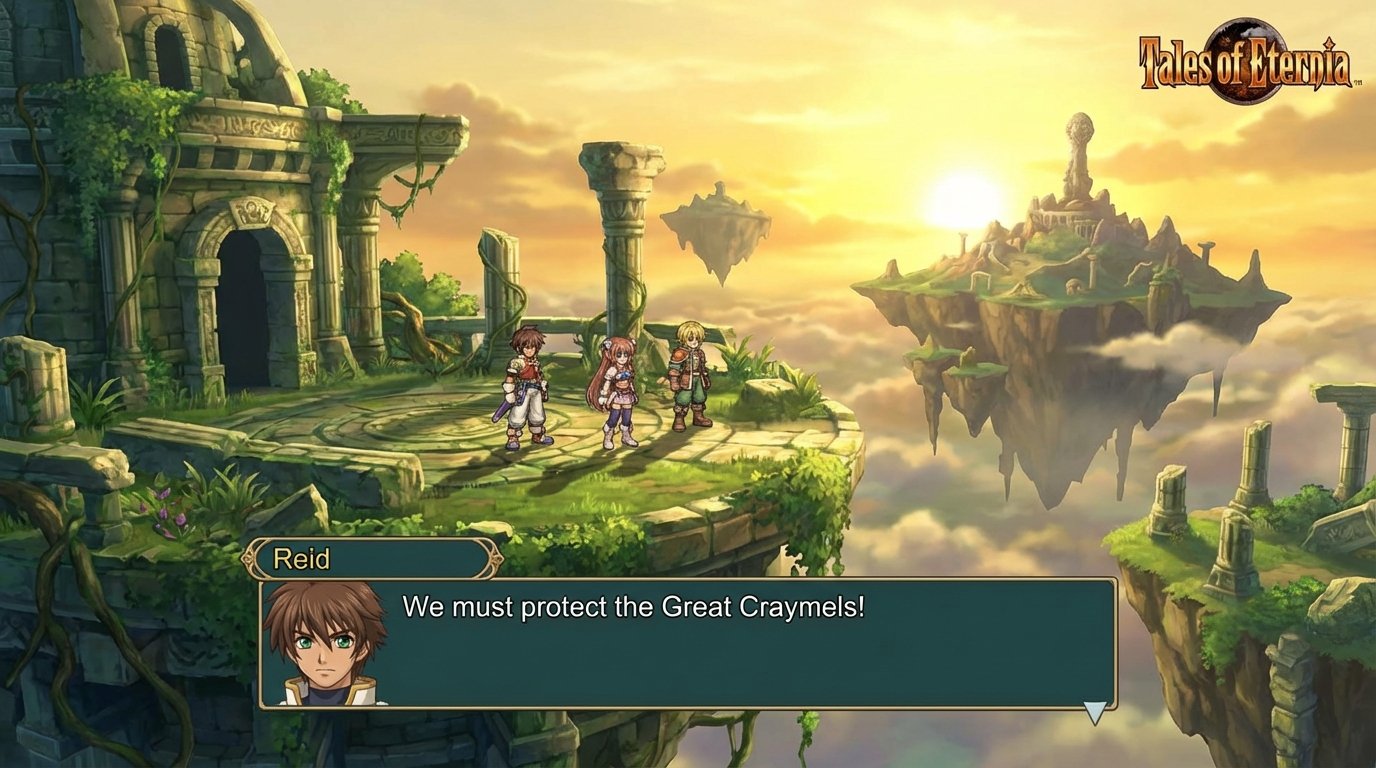 Tales of Eternia game screenshot