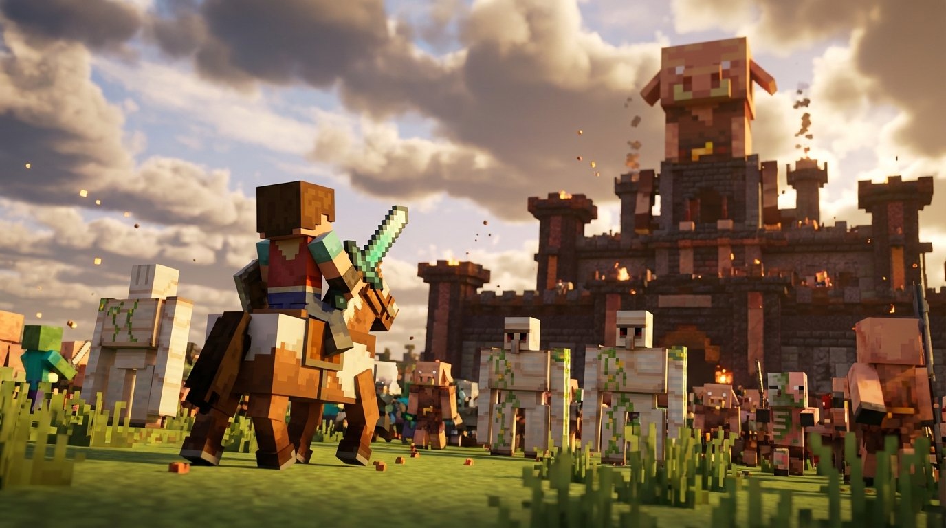 Minecraft Legends game screenshot
