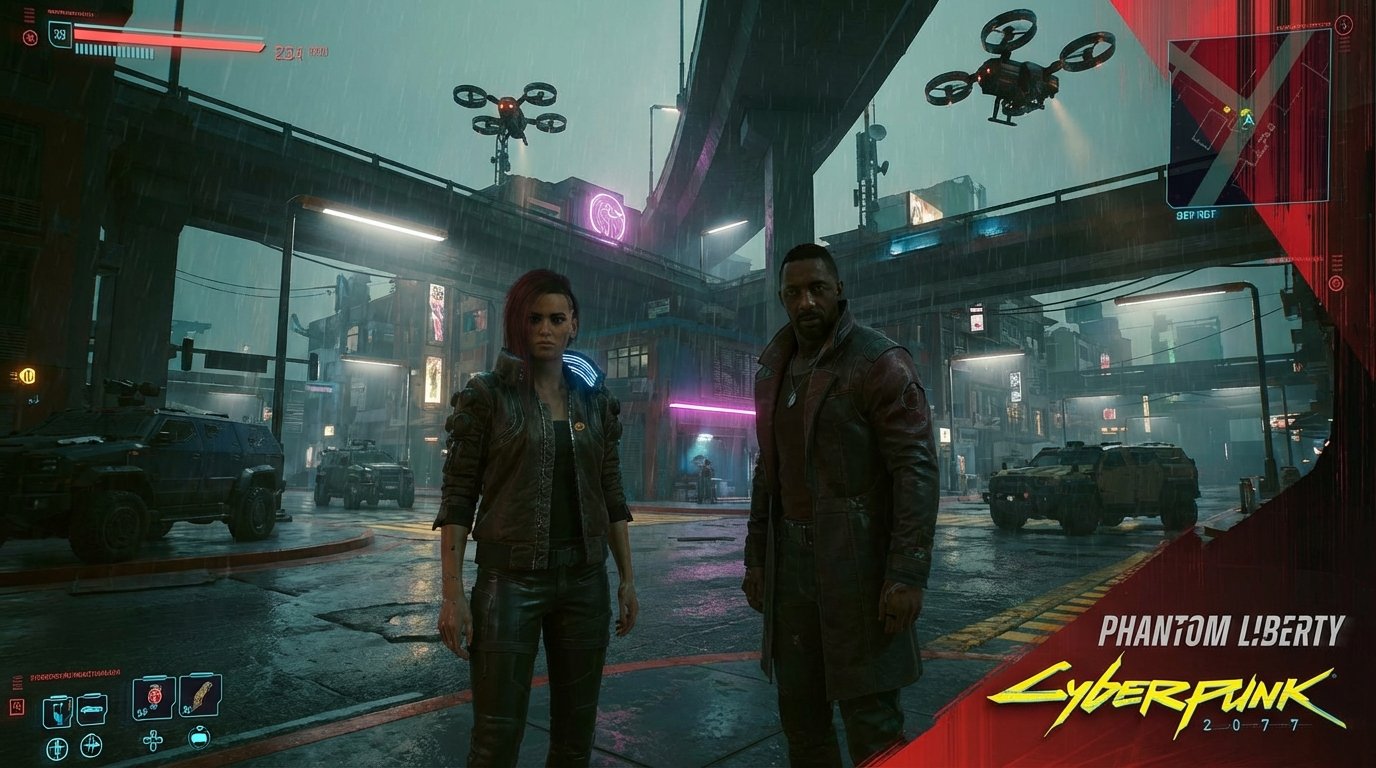 Cyberpunk 2077: Phantom Liberty game screenshot