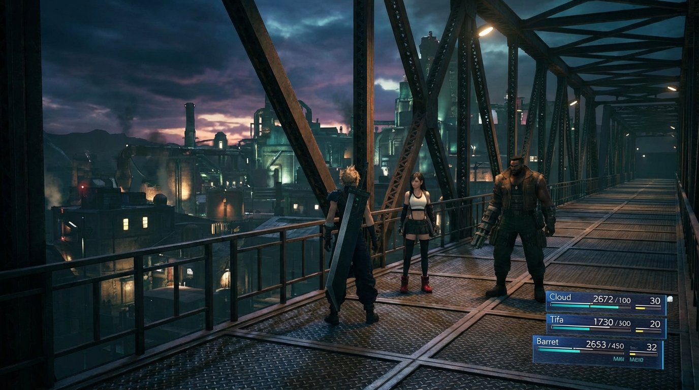 Final Fantasy VII game screenshot