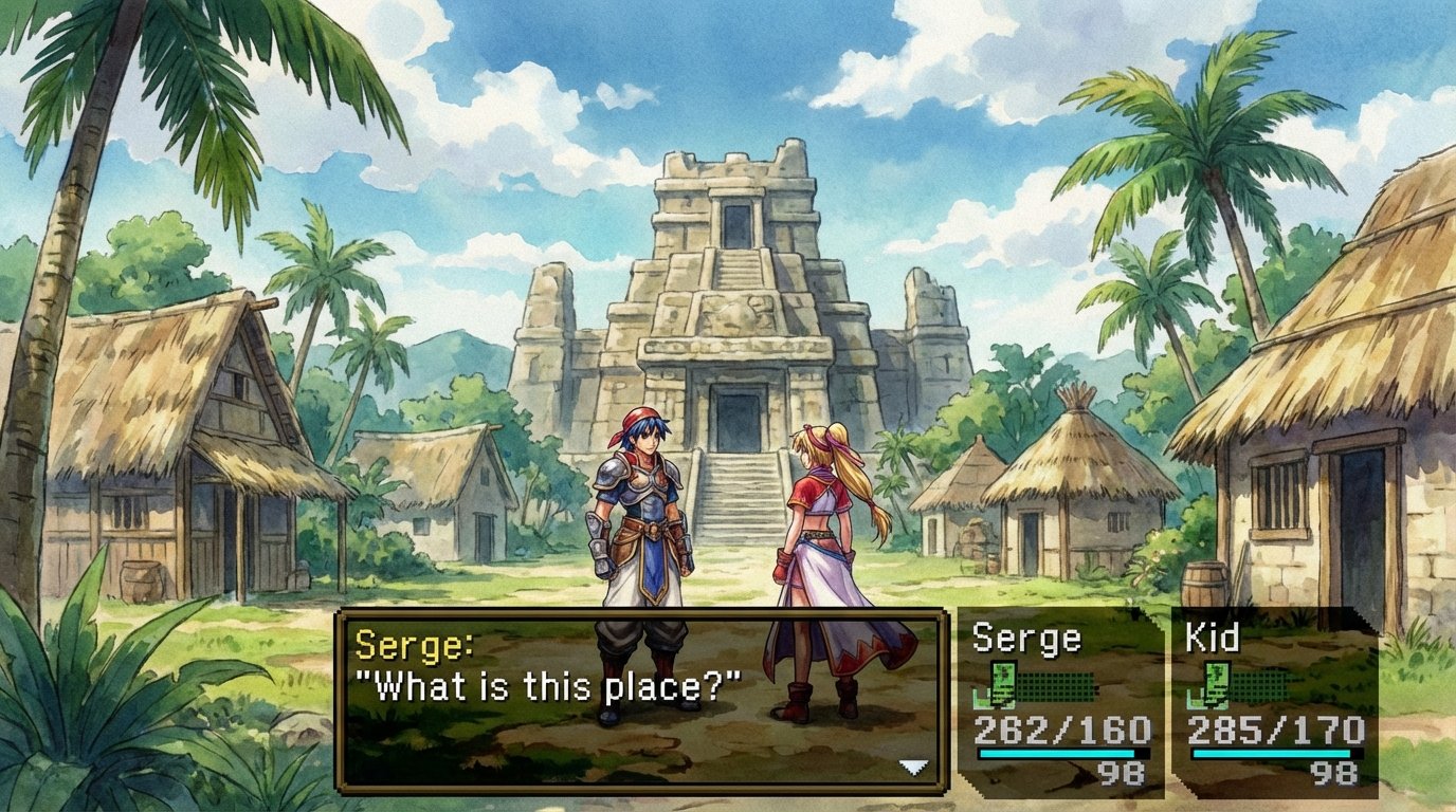 Chrono Cross game screenshot
