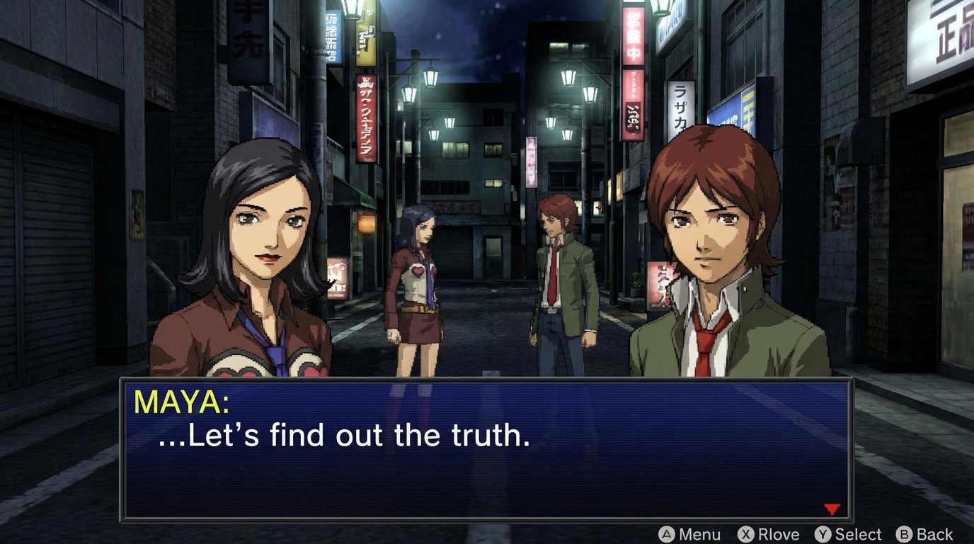 Persona 2: Eternal Punishment game screenshot