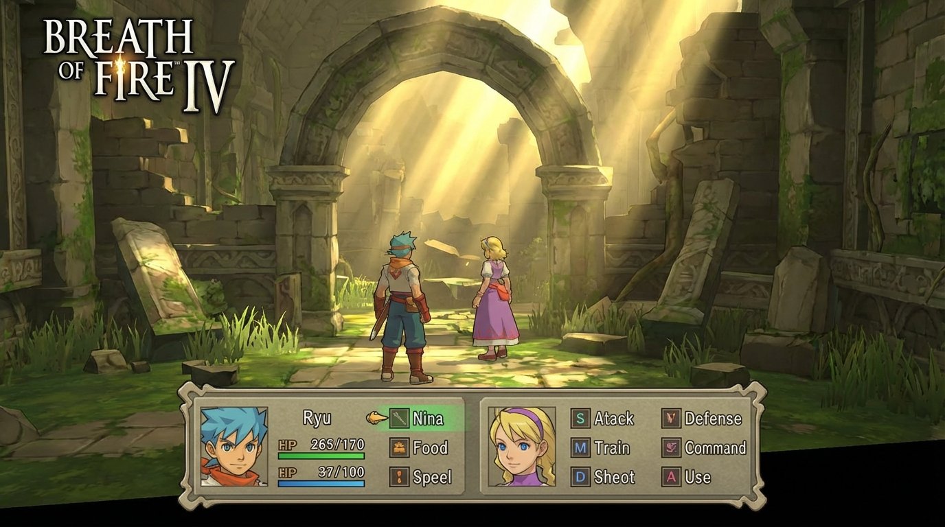 Breath of Fire IV game screenshot