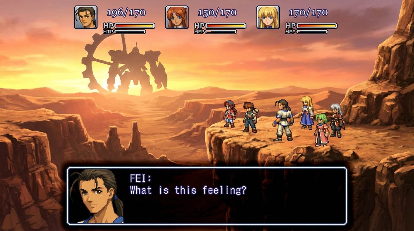 Xenogears game screenshot