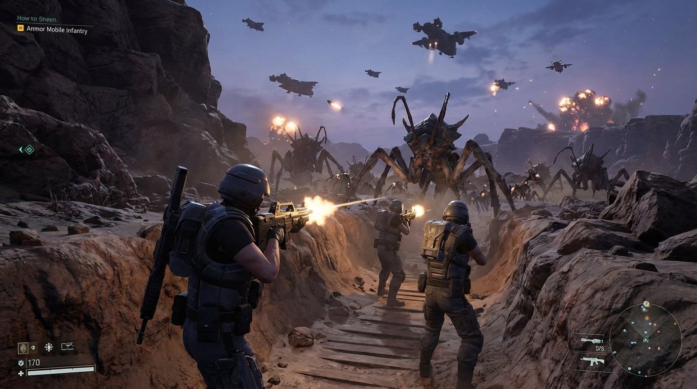 Starship Troopers: Extermination game screenshot