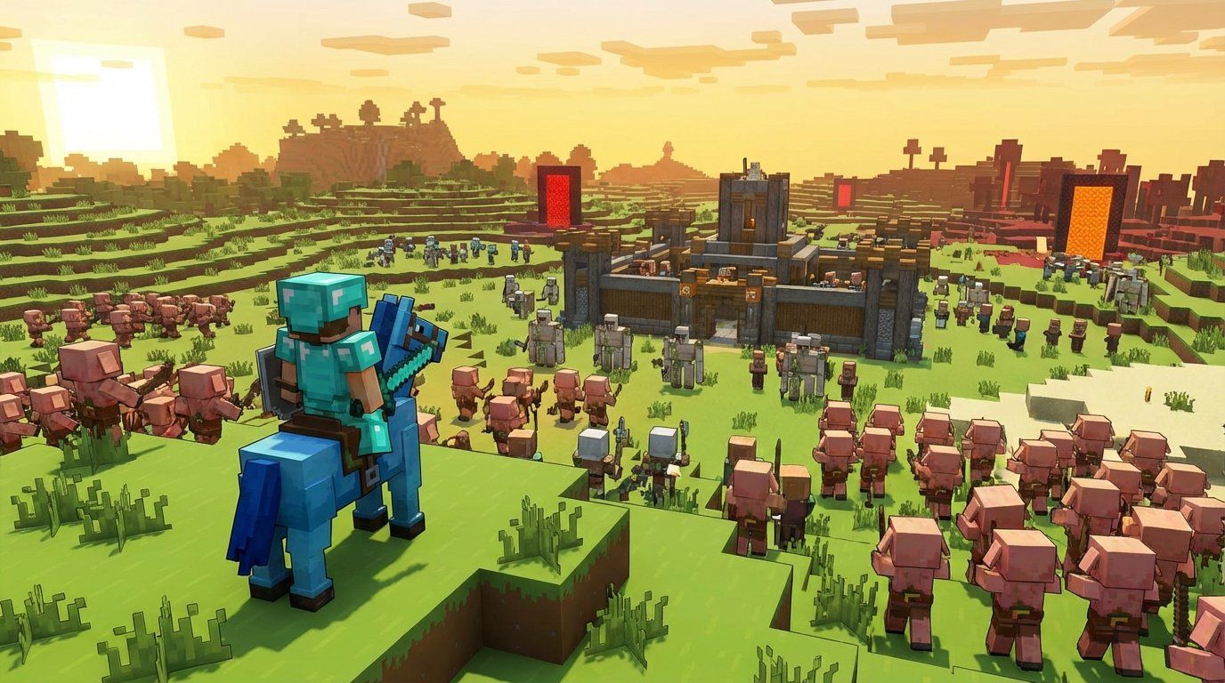 Minecraft Legends game screenshot