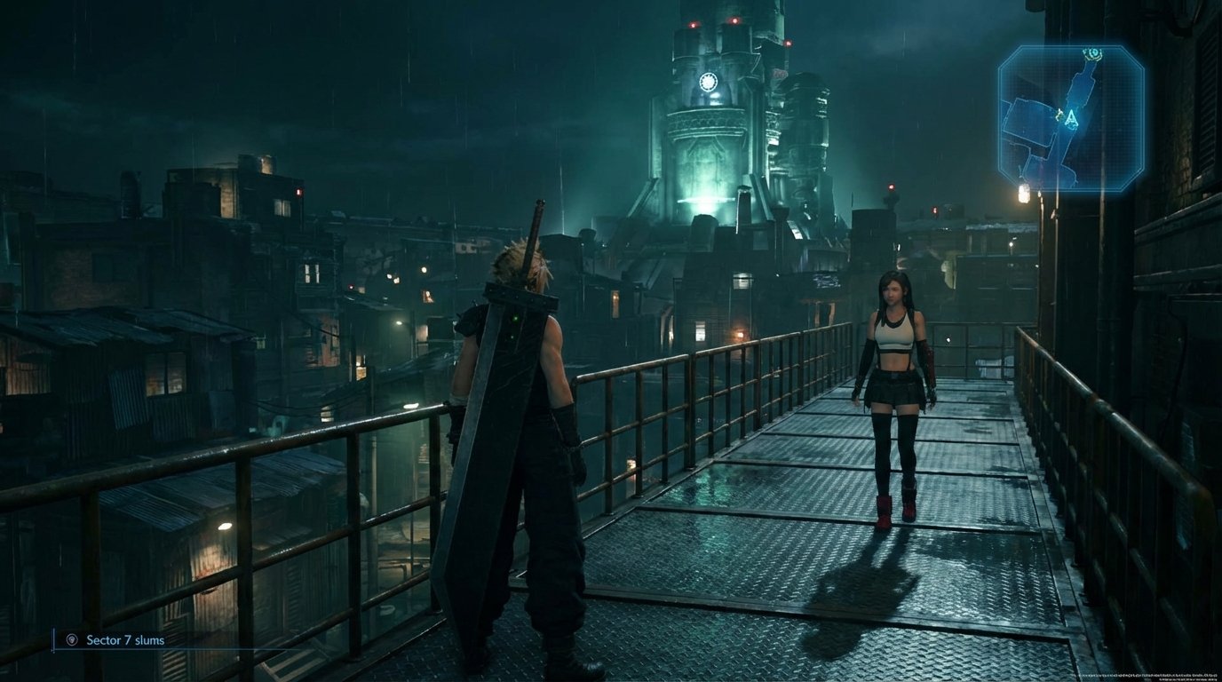 Final Fantasy VII game screenshot