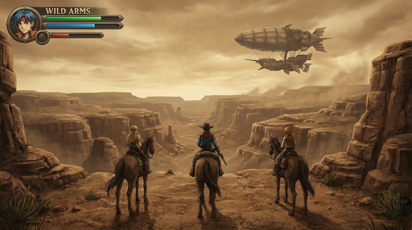 Wild Arms game screenshot