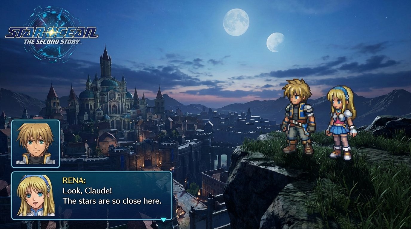 Star Ocean: The Second Story game screenshot