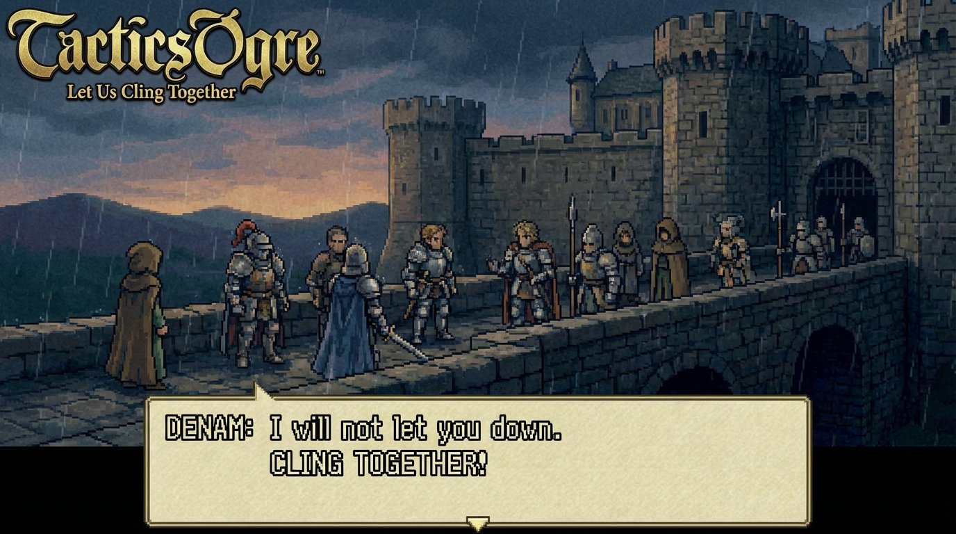 Tactics Ogre: Let Us Cling Together game screenshot