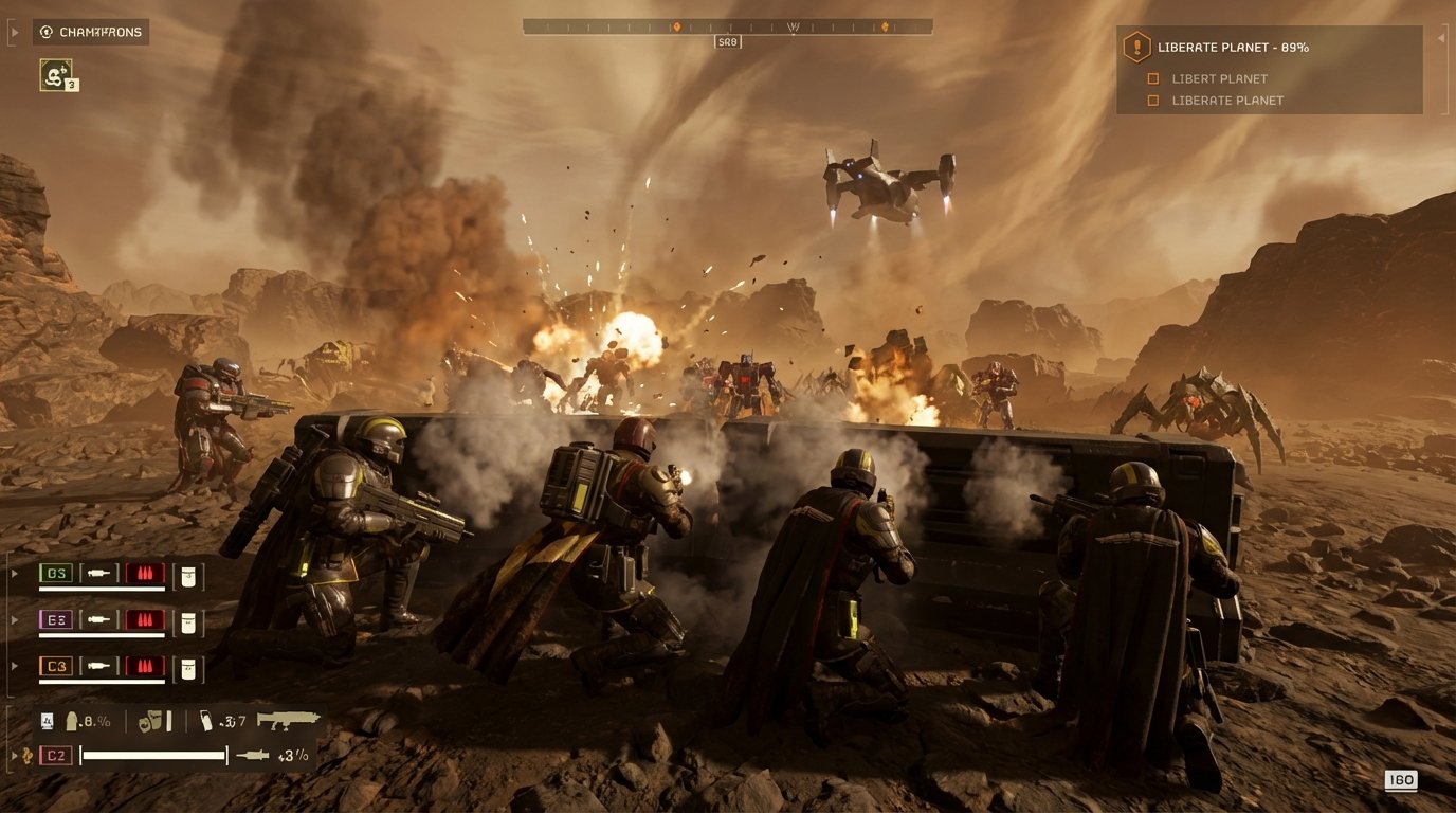 Helldivers II game screenshot