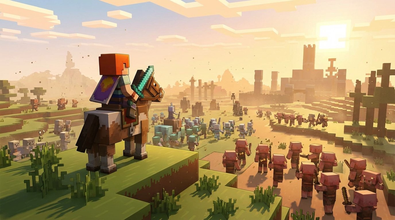 Minecraft Legends game screenshot