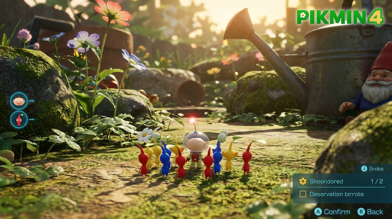 Pikmin 4 game screenshot
