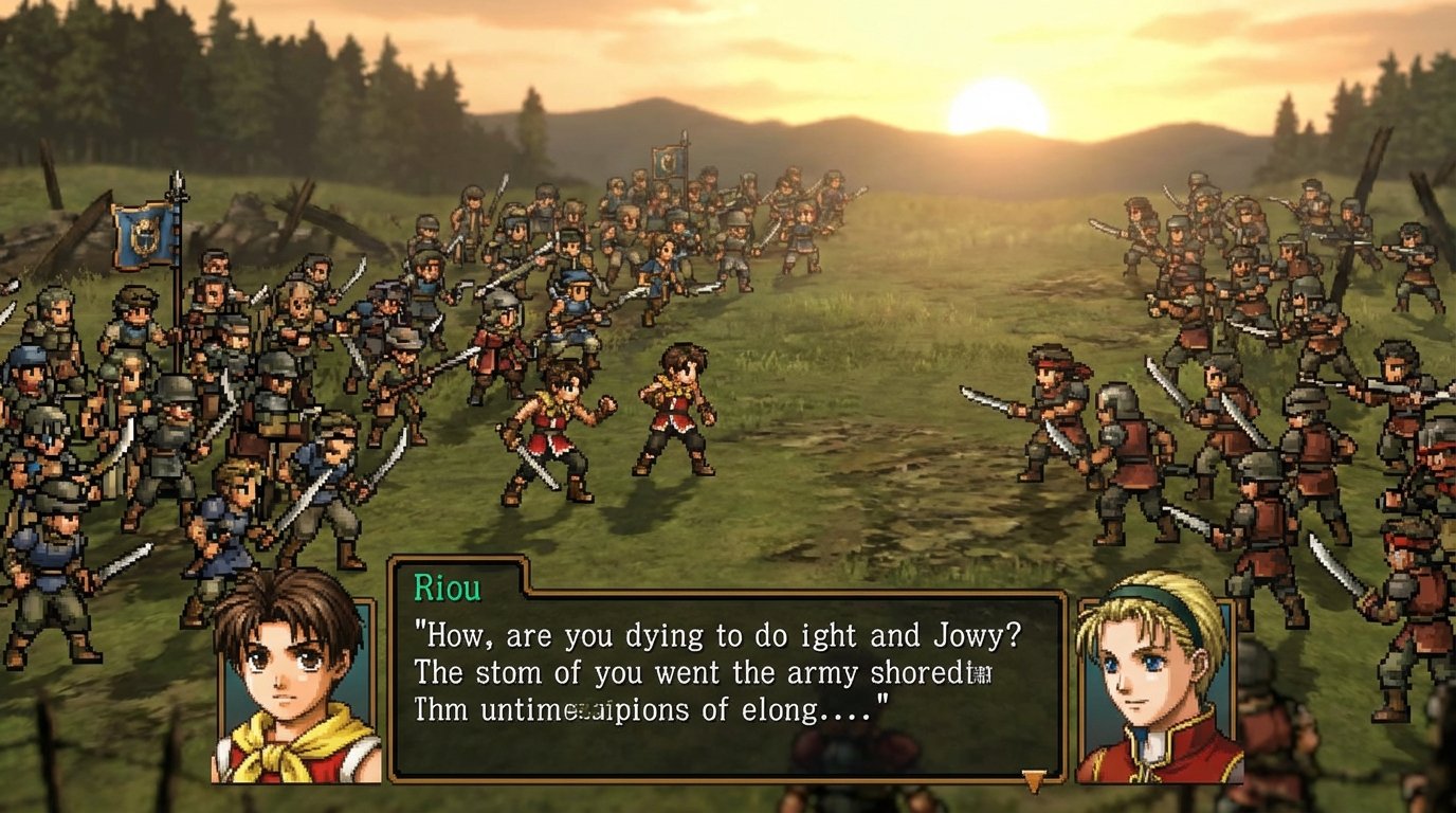 Suikoden II game screenshot