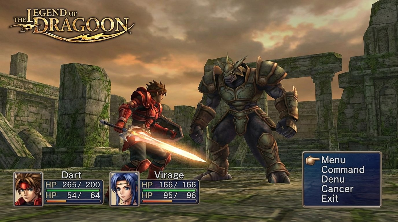 Legend of Dragoon game screenshot