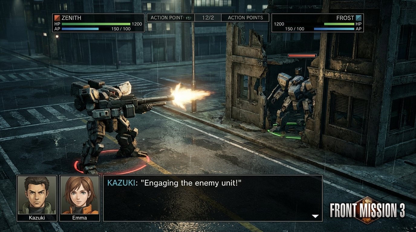 Front Mission 3 game screenshot