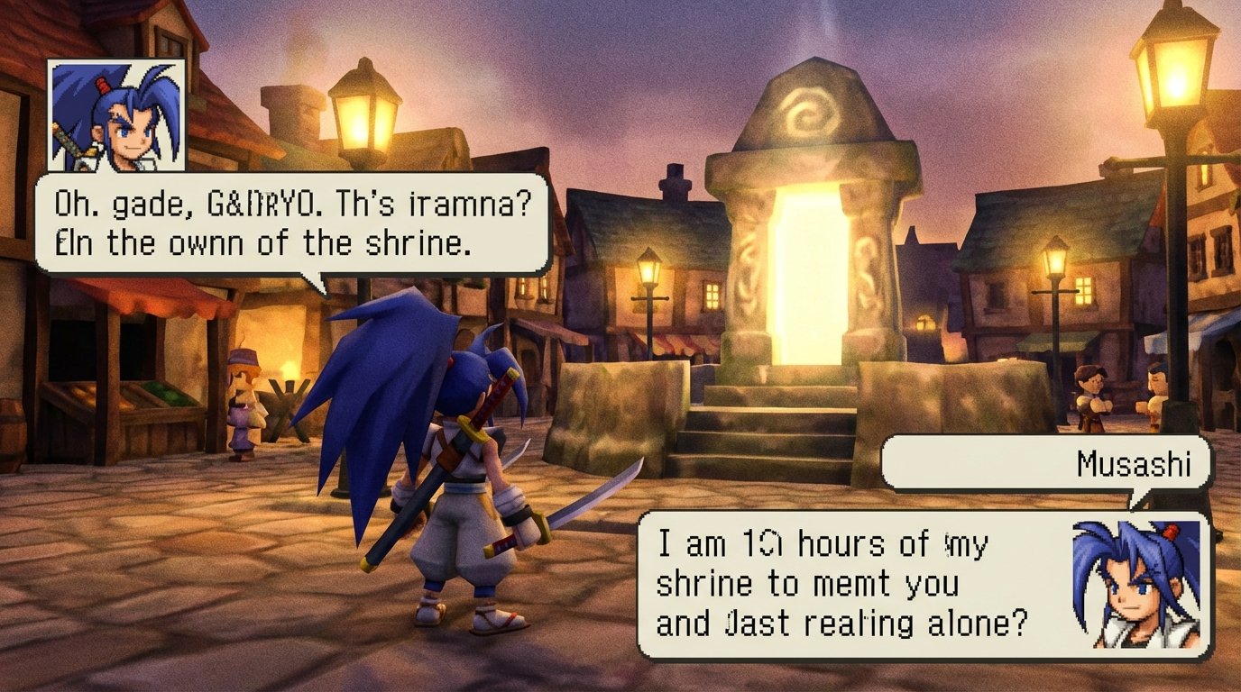 Brave Fencer Musashi game screenshot