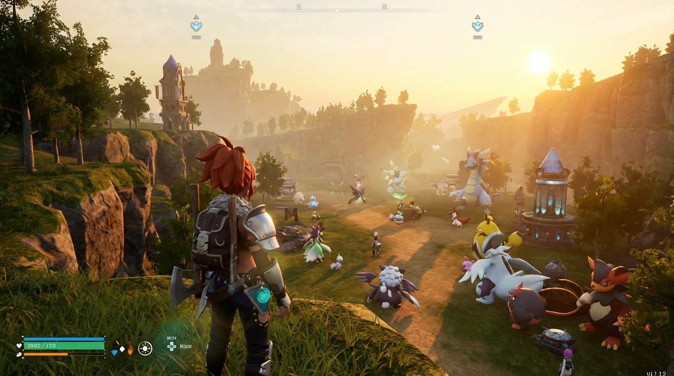 Palworld game screenshot