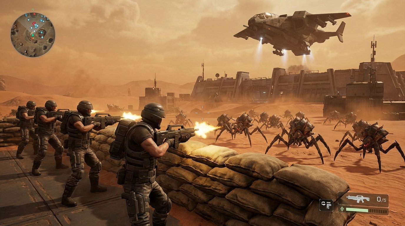 Starship Troopers: Extermination game screenshot