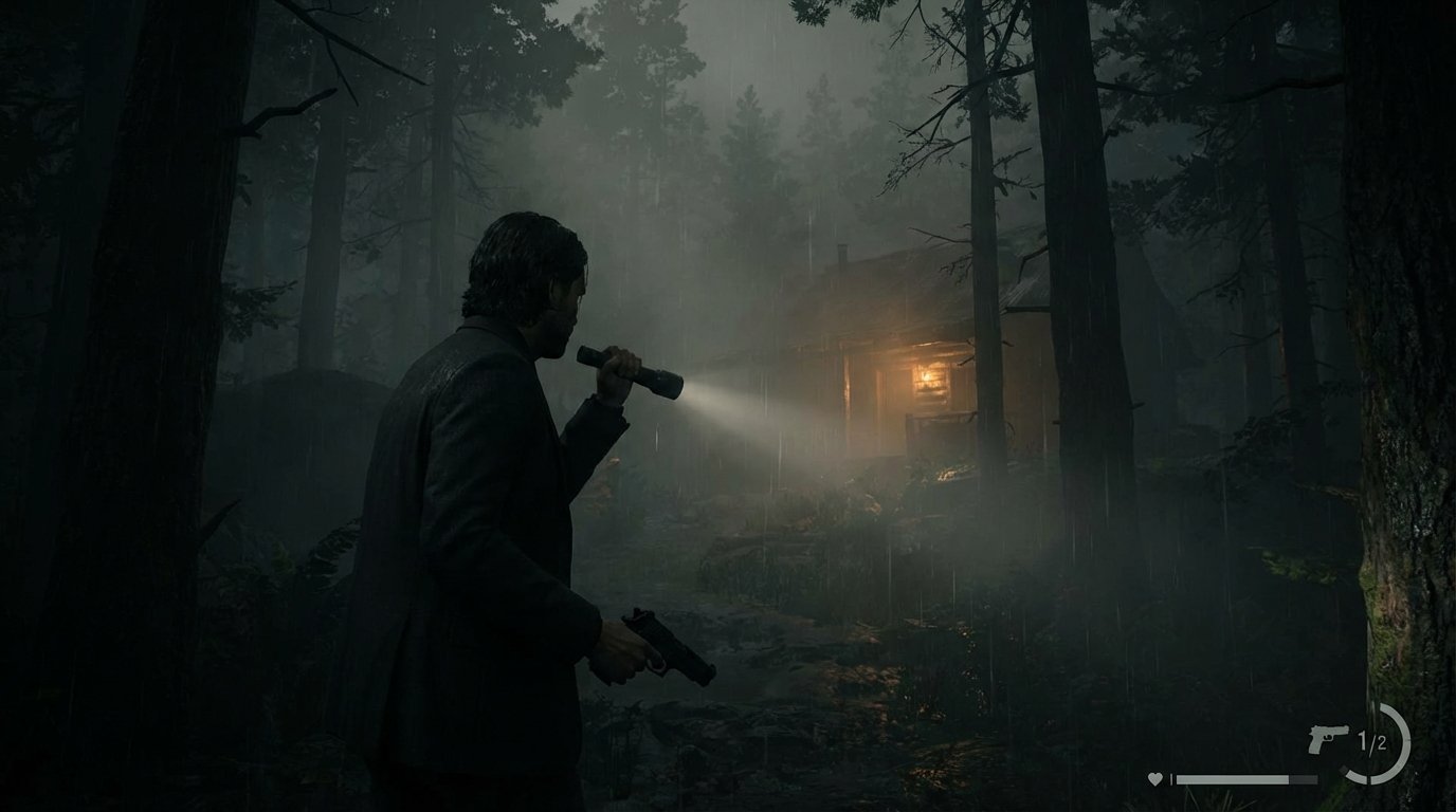 Alan Wake 2 game screenshot