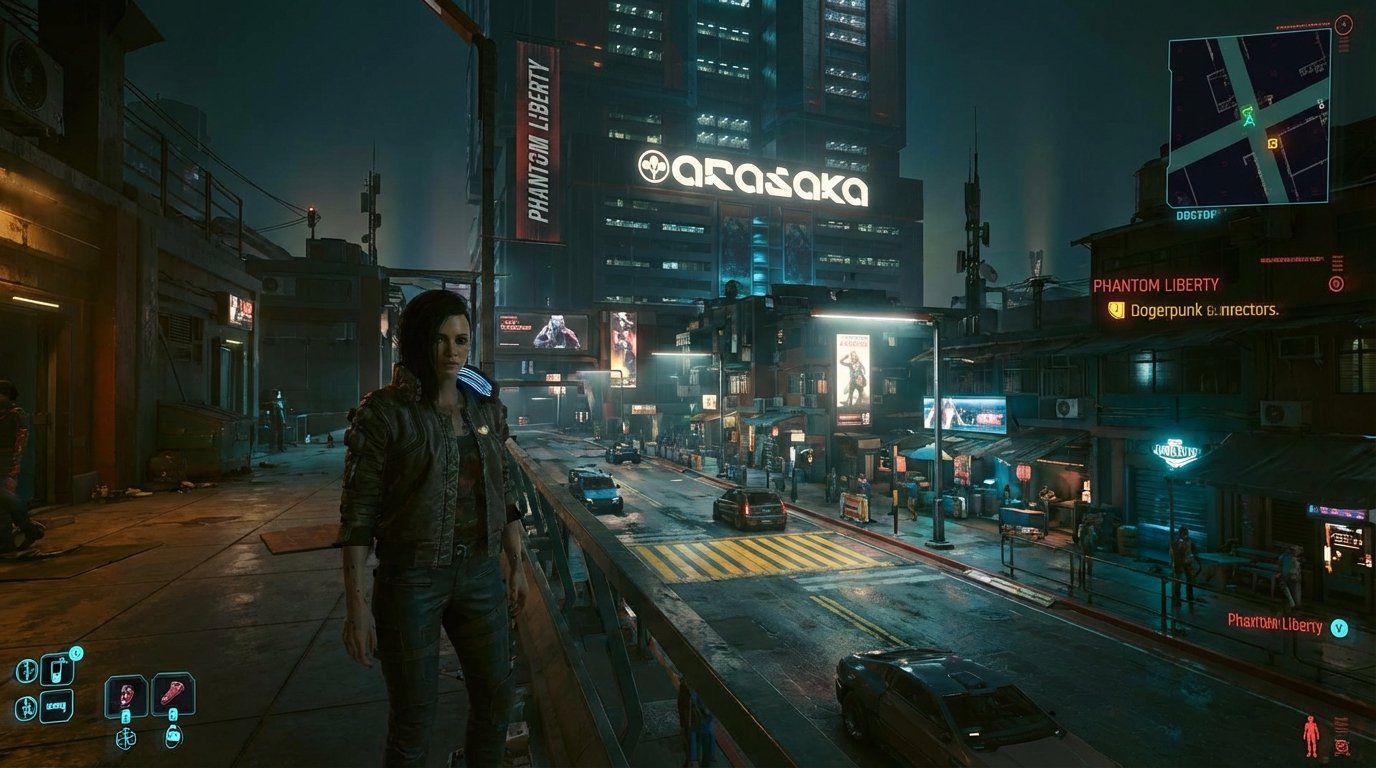 Cyberpunk 2077: Phantom Liberty game screenshot