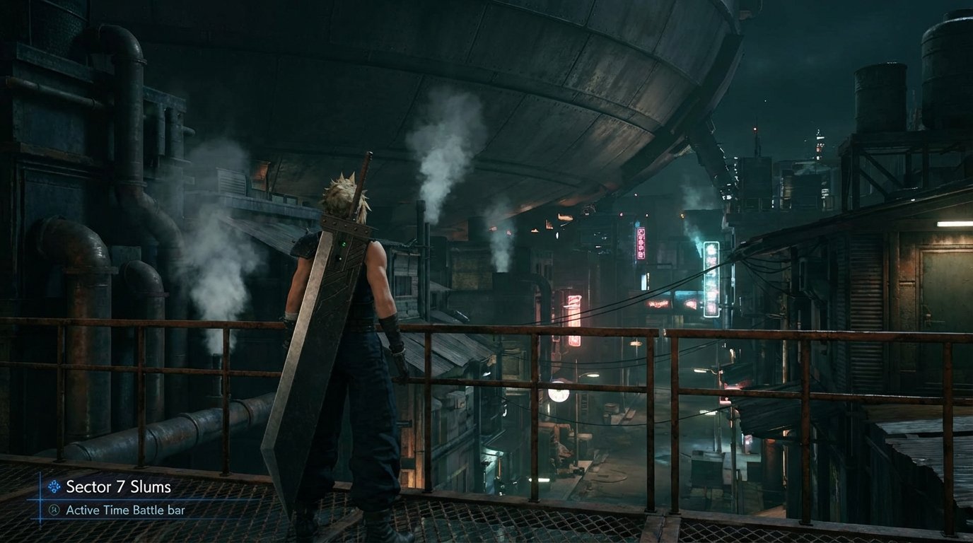 Final Fantasy VII game screenshot