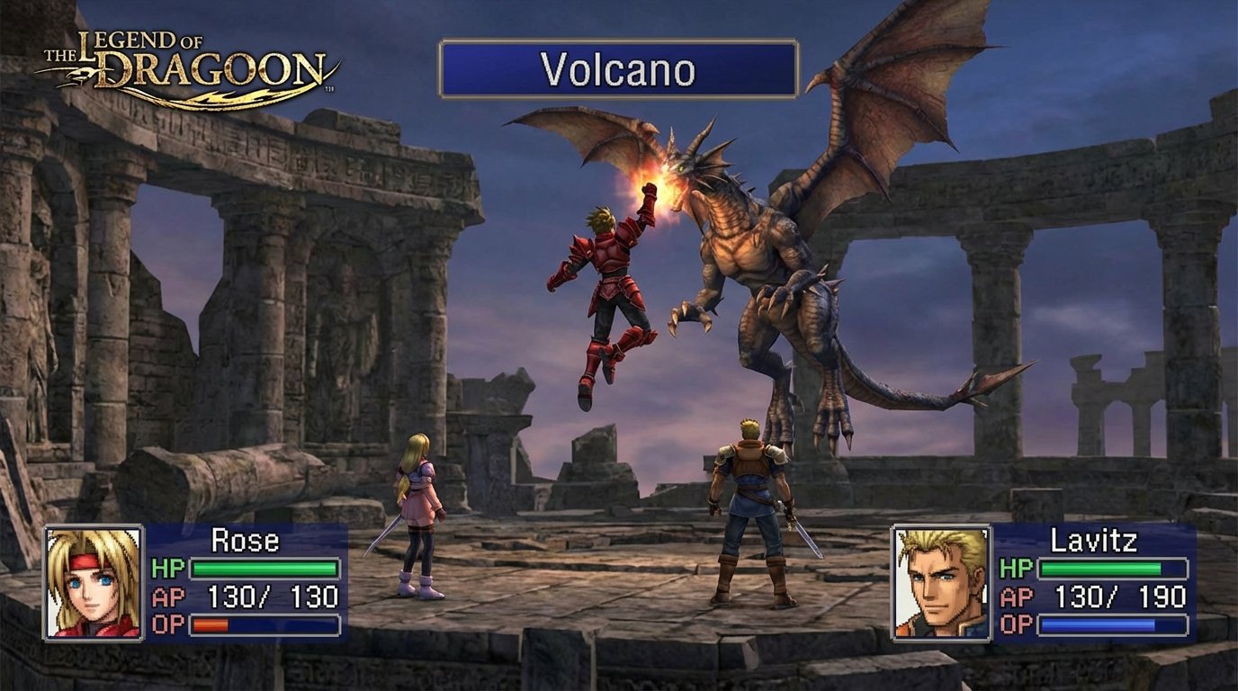 Legend of Dragoon game screenshot