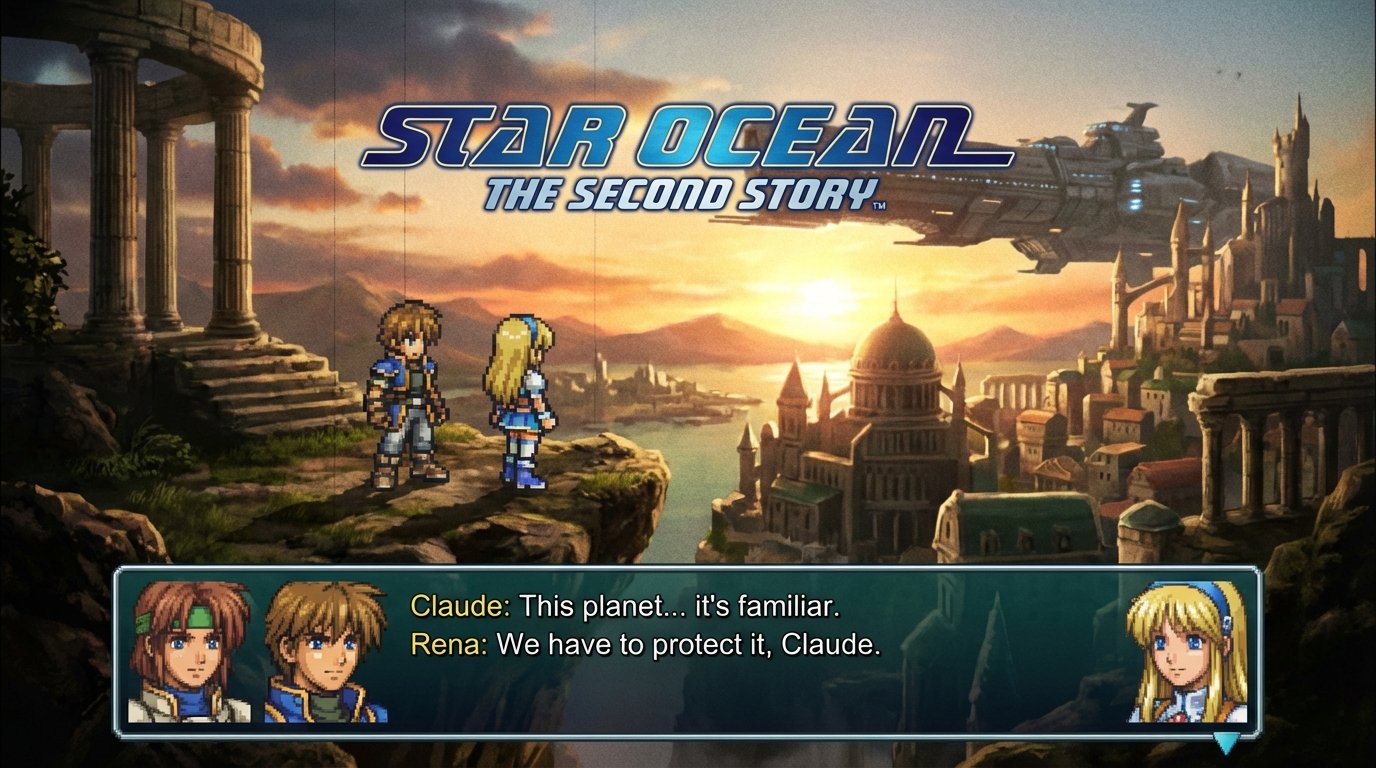 Star Ocean: The Second Story game screenshot