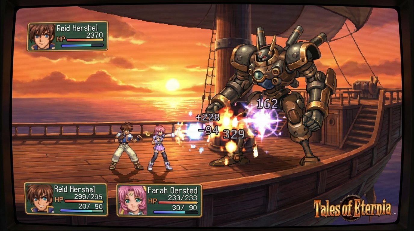 Tales of Eternia game screenshot