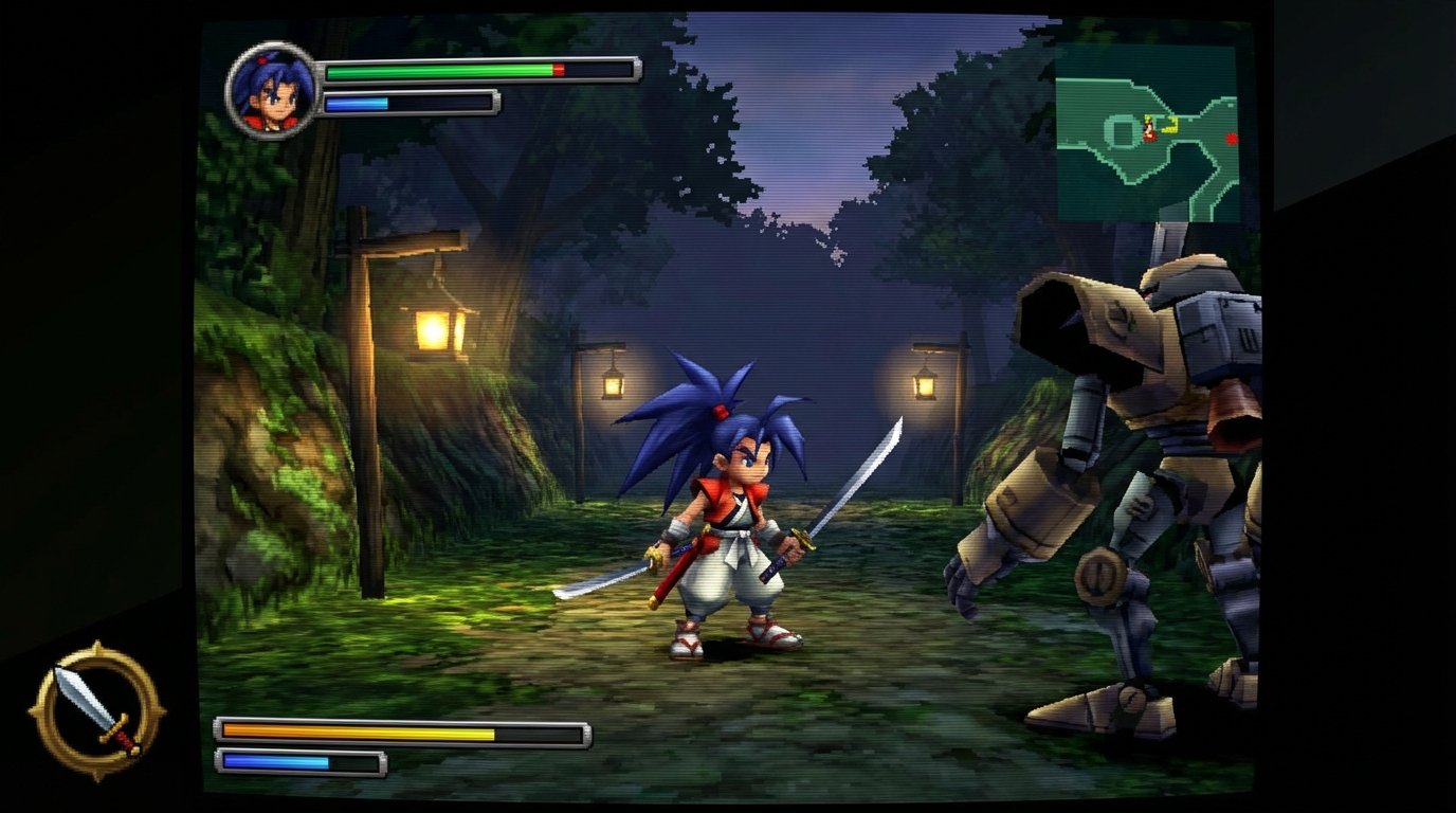 Brave Fencer Musashi game screenshot