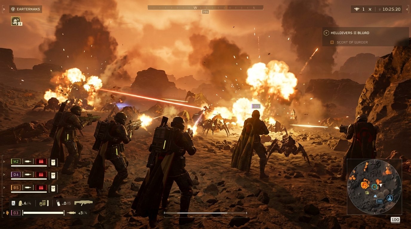Helldivers II game screenshot