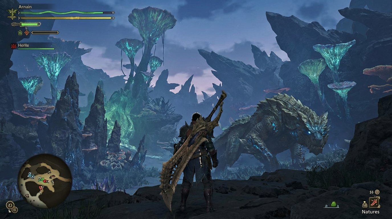 Monster Hunter Wilds game screenshot