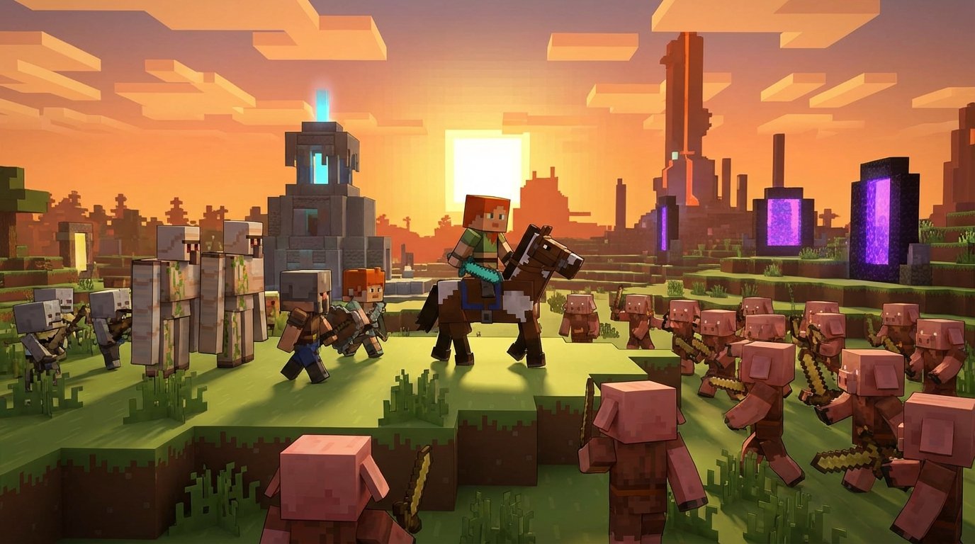Minecraft Legends game screenshot
