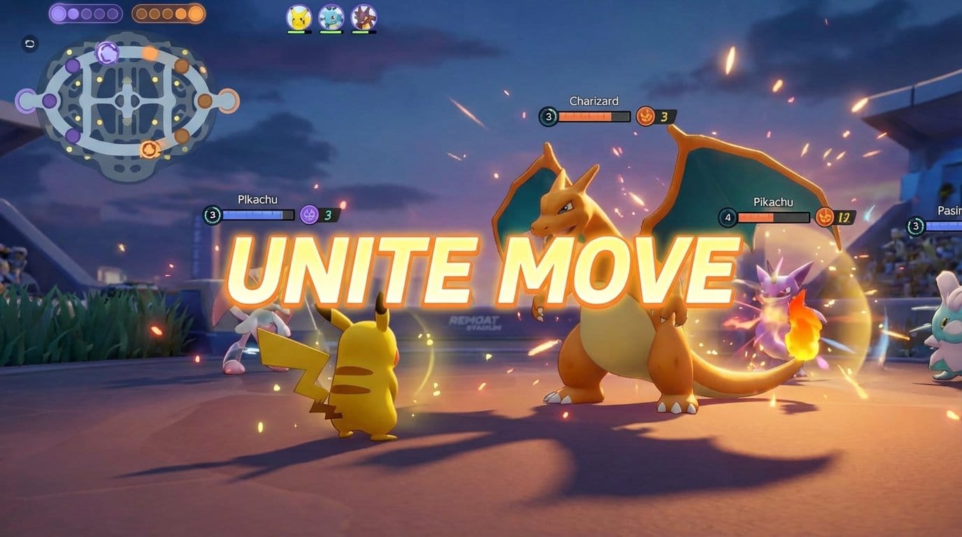 Pokémon Unite game screenshot