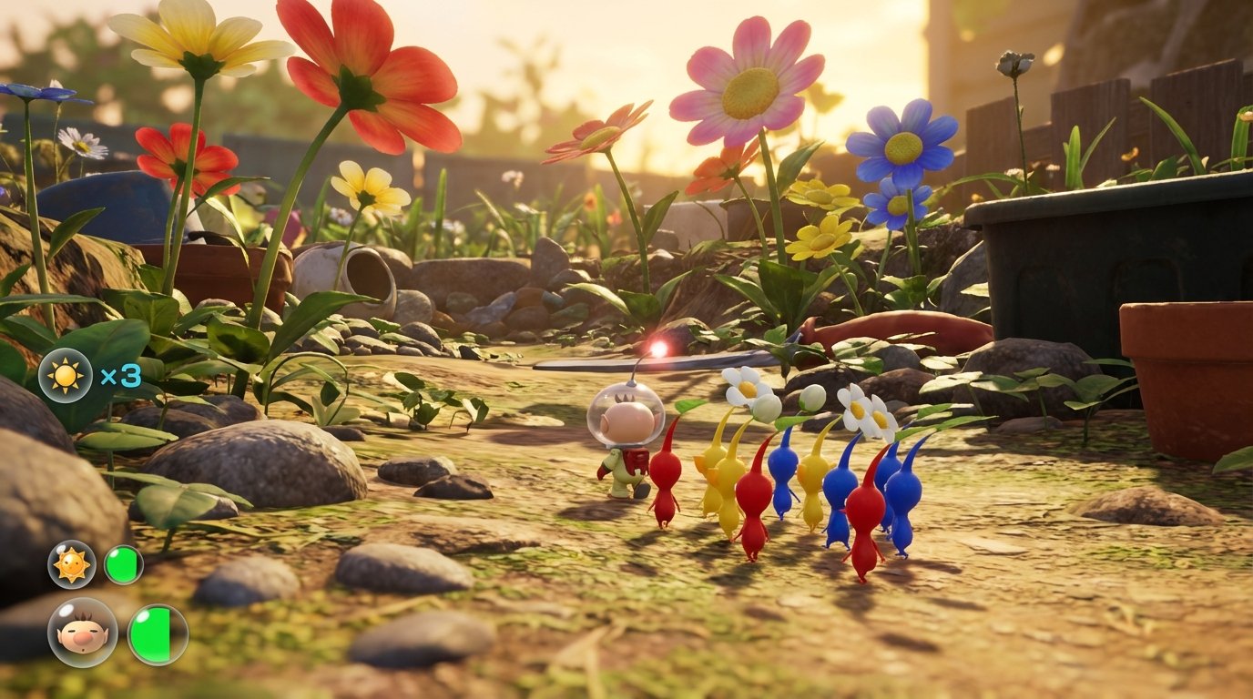 Pikmin 4 game screenshot