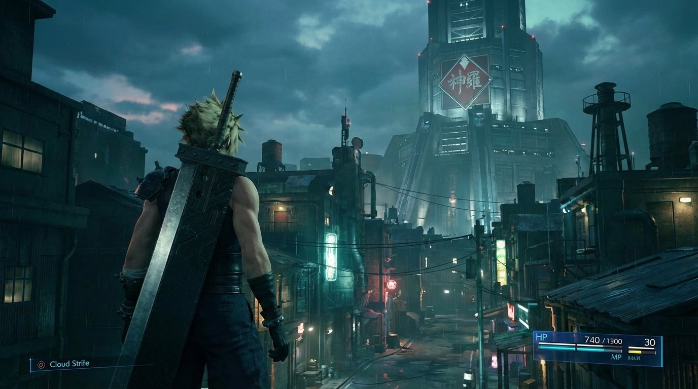 Final Fantasy VII game screenshot