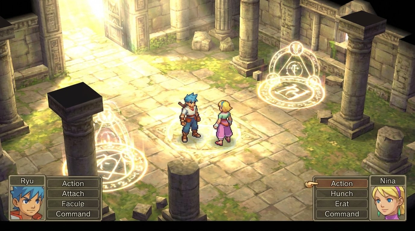 Breath of Fire IV game screenshot