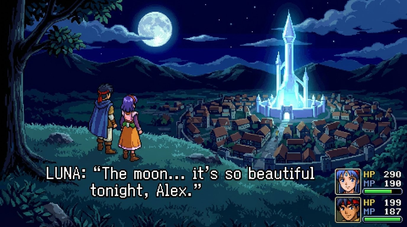 Lunar: Silver Star Story Complete game screenshot