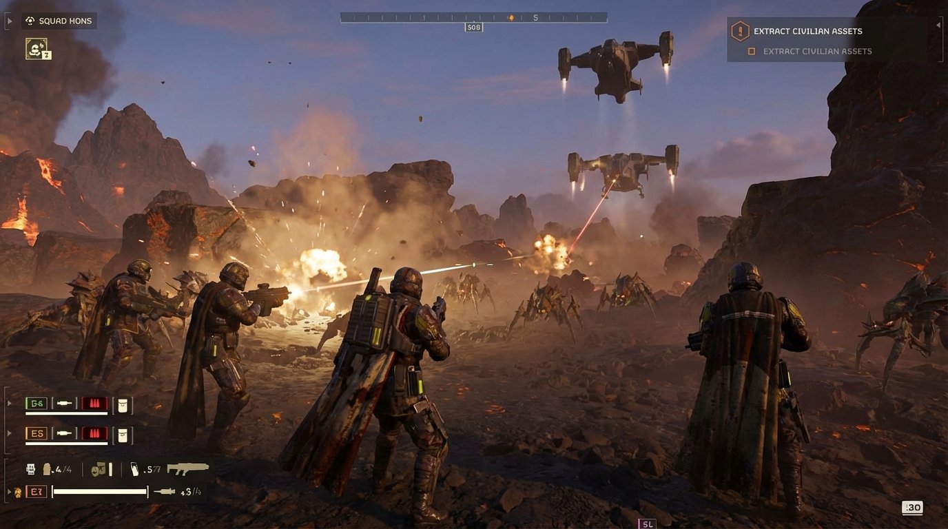 Helldivers II game screenshot