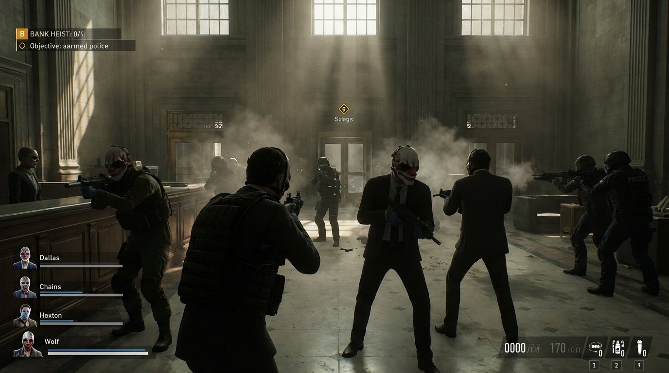 Payday 3 game screenshot