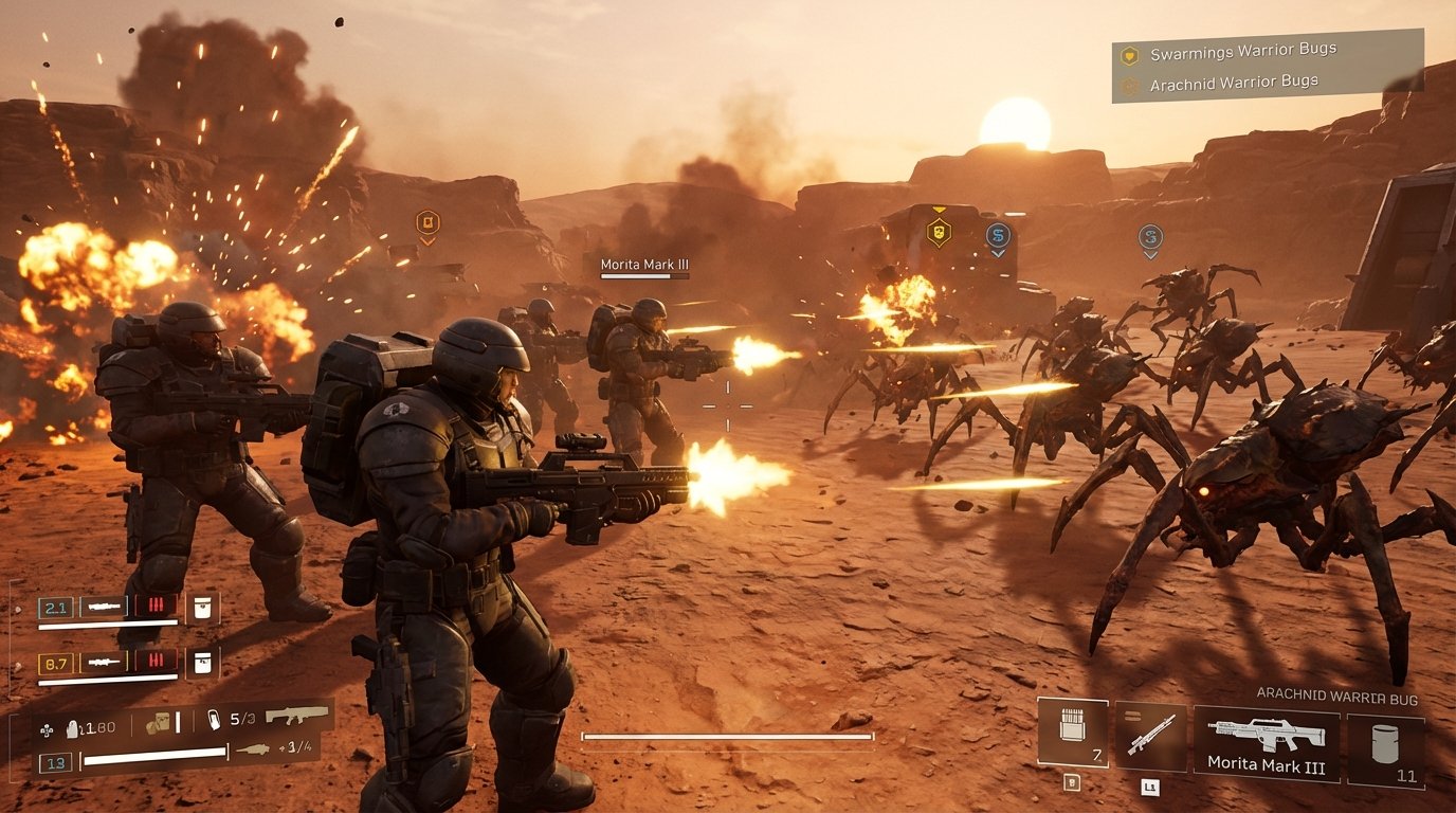Starship Troopers: Extermination game screenshot