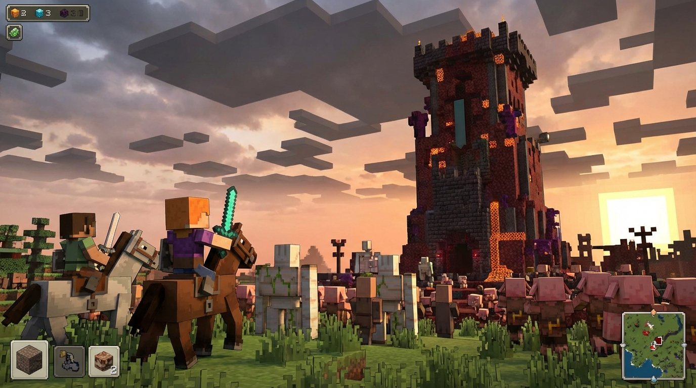Minecraft Legends game screenshot
