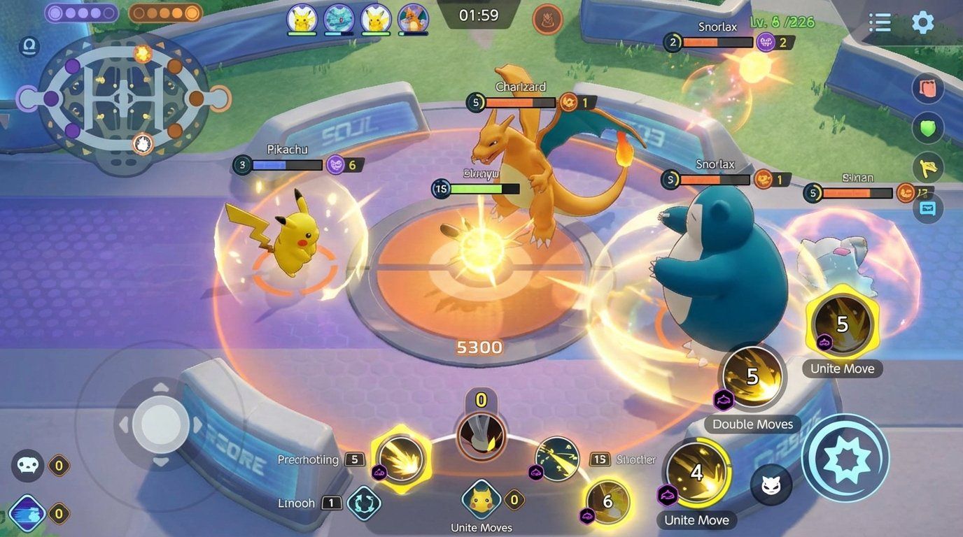 Pokémon Unite game screenshot