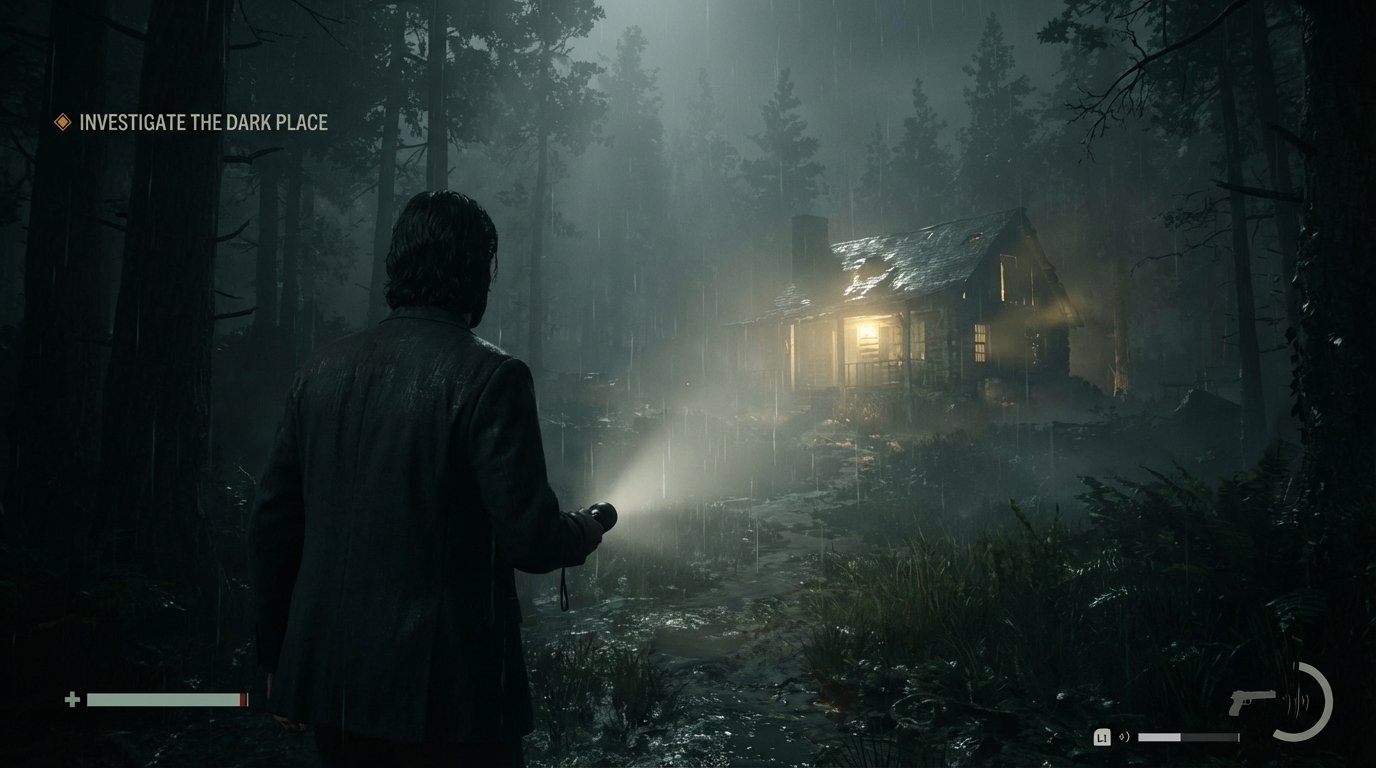 Alan Wake 2 game screenshot