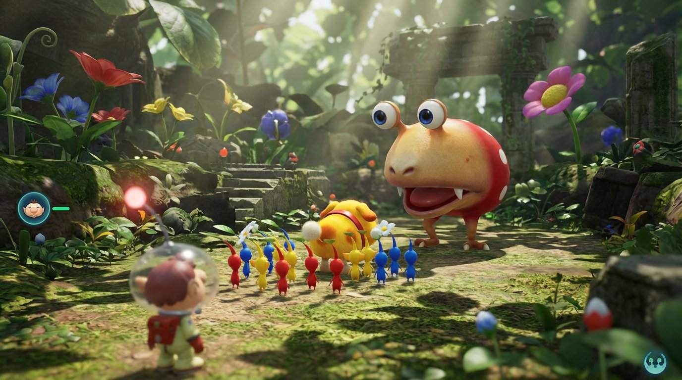 Pikmin 4 game screenshot